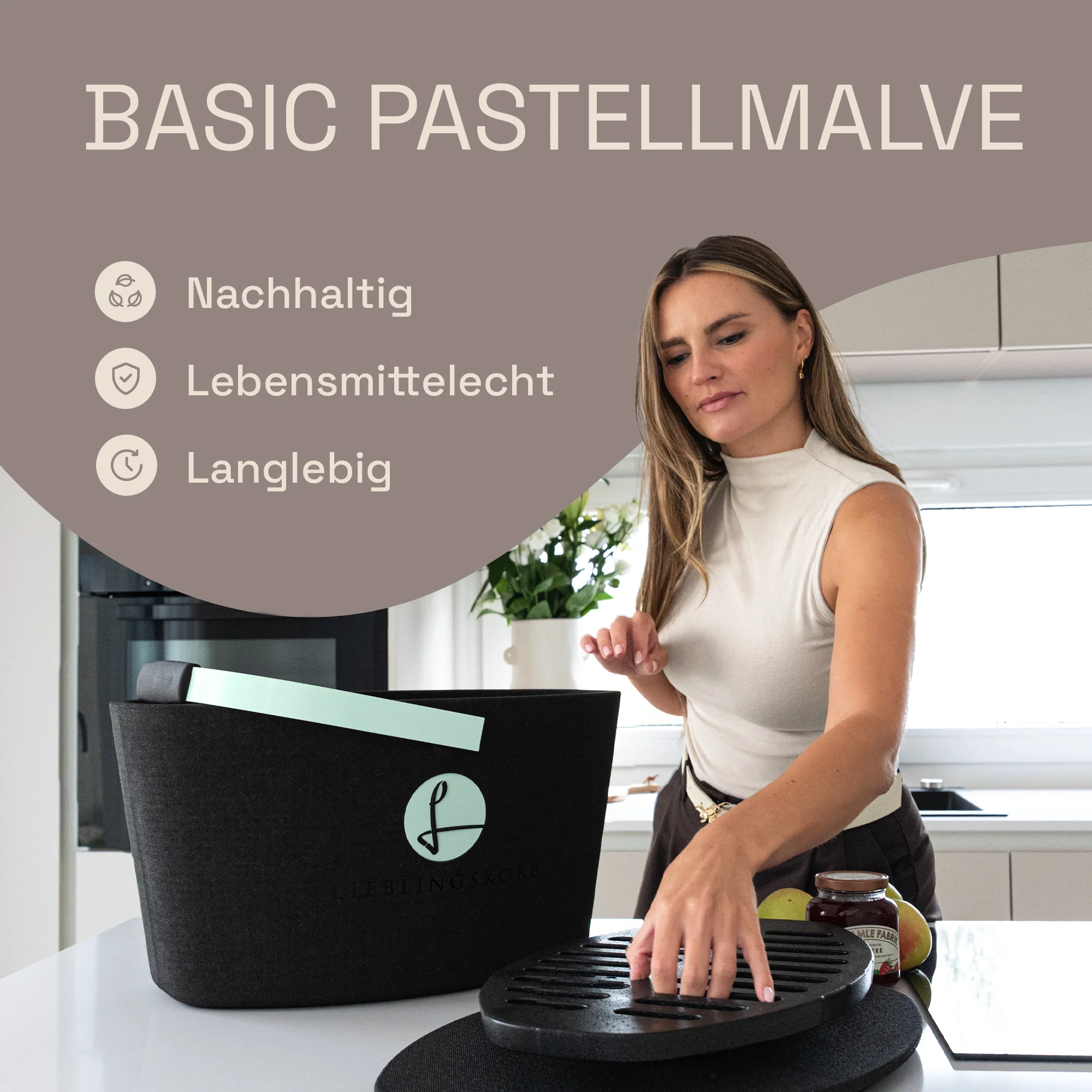 Original black pastell malve - Image 3