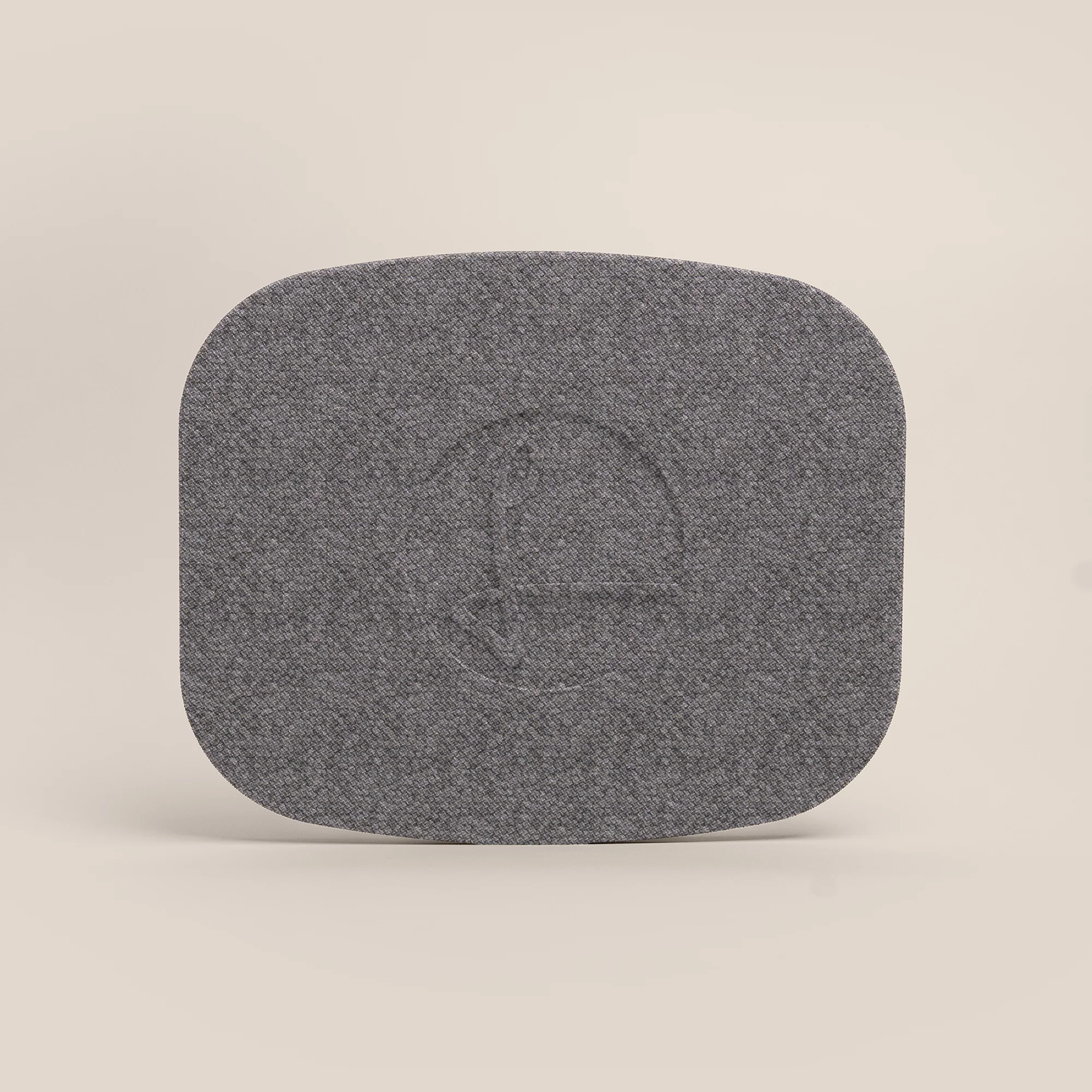 Edge Deckel eckig silver grey